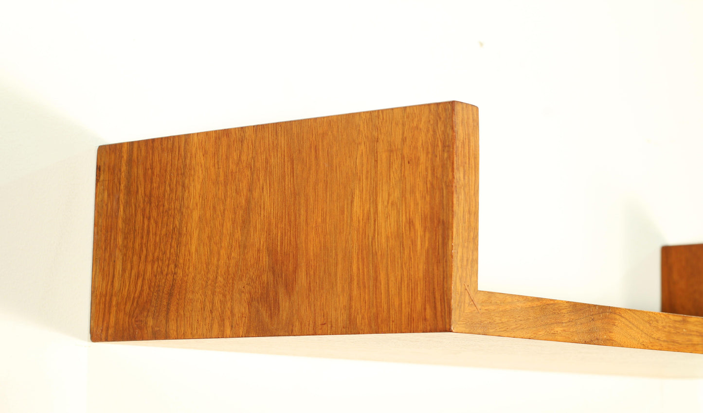 1950s Mel Smilow Floating Walnut Shelf