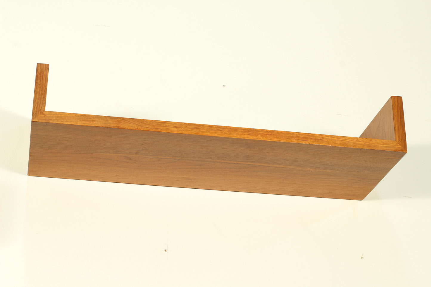 1950s Mel Smilow Floating Walnut Shelf