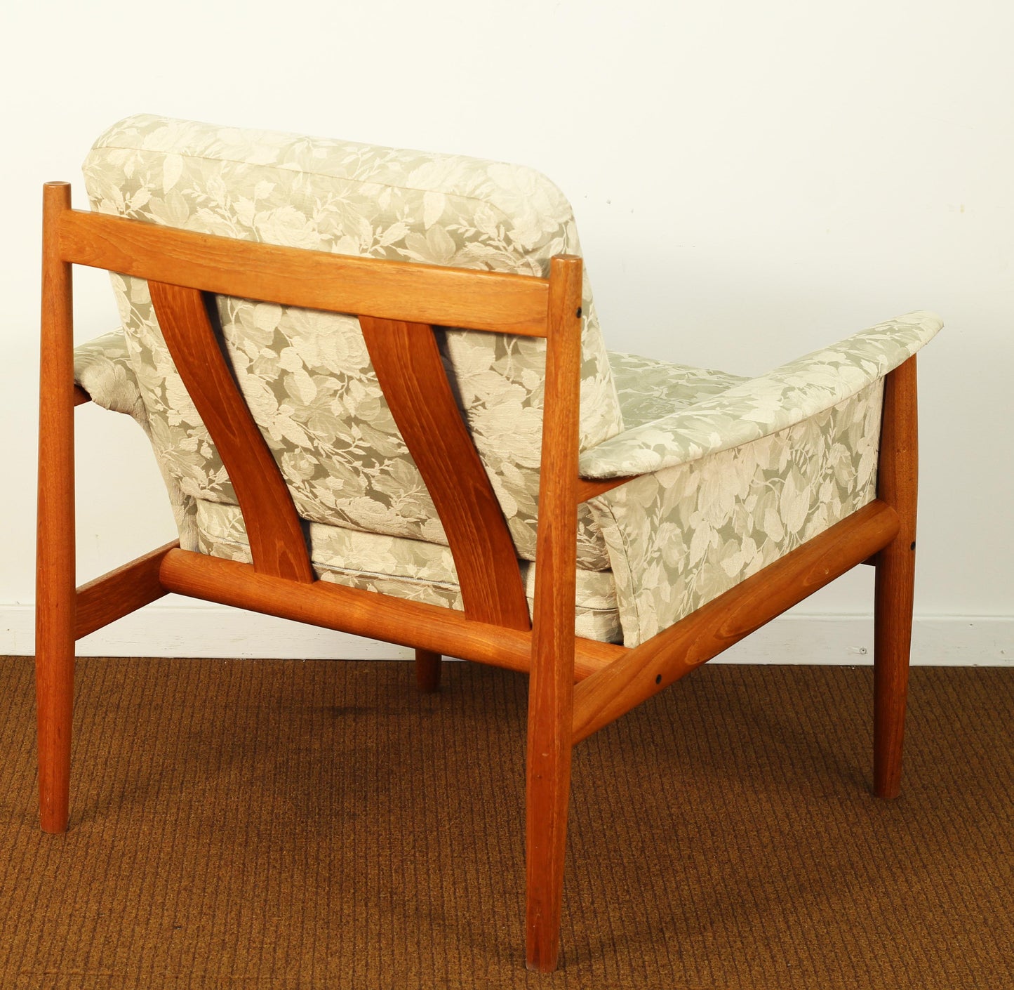 1960s Grete Jalk for France & Son Danish Teak Lounge Chair