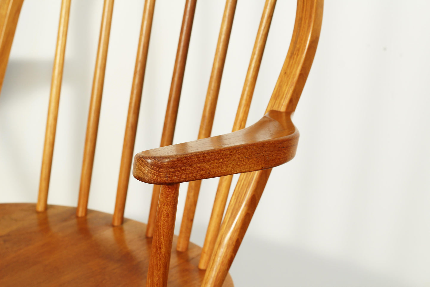 Erik Ole Jorgensen Danish Teak Windsor Style Chair