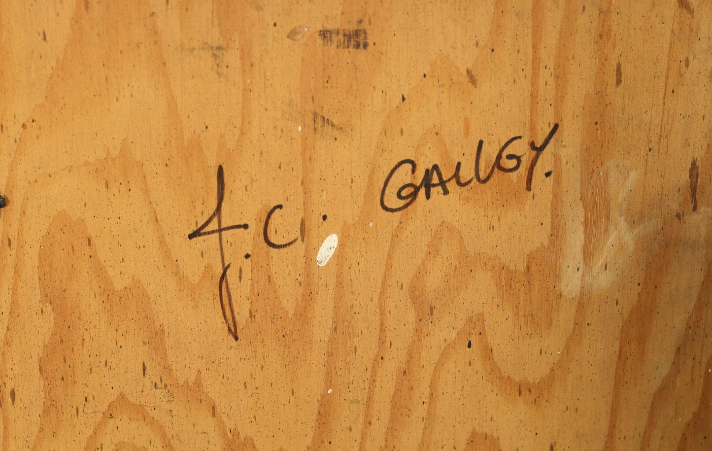 1970s Jean-Claude Gaugy Carved Wood Panel