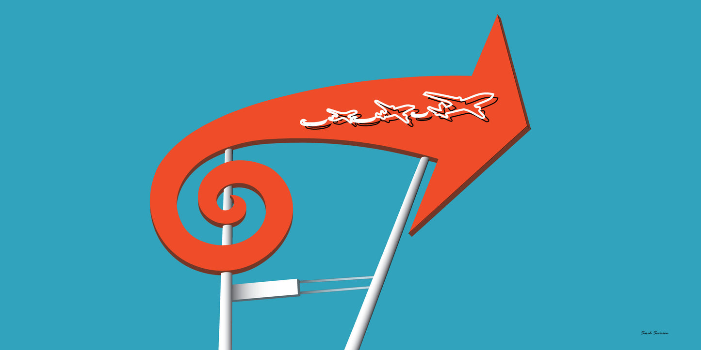 "Airway Express Arrow" by Sarah Severson & Mark Pinckney