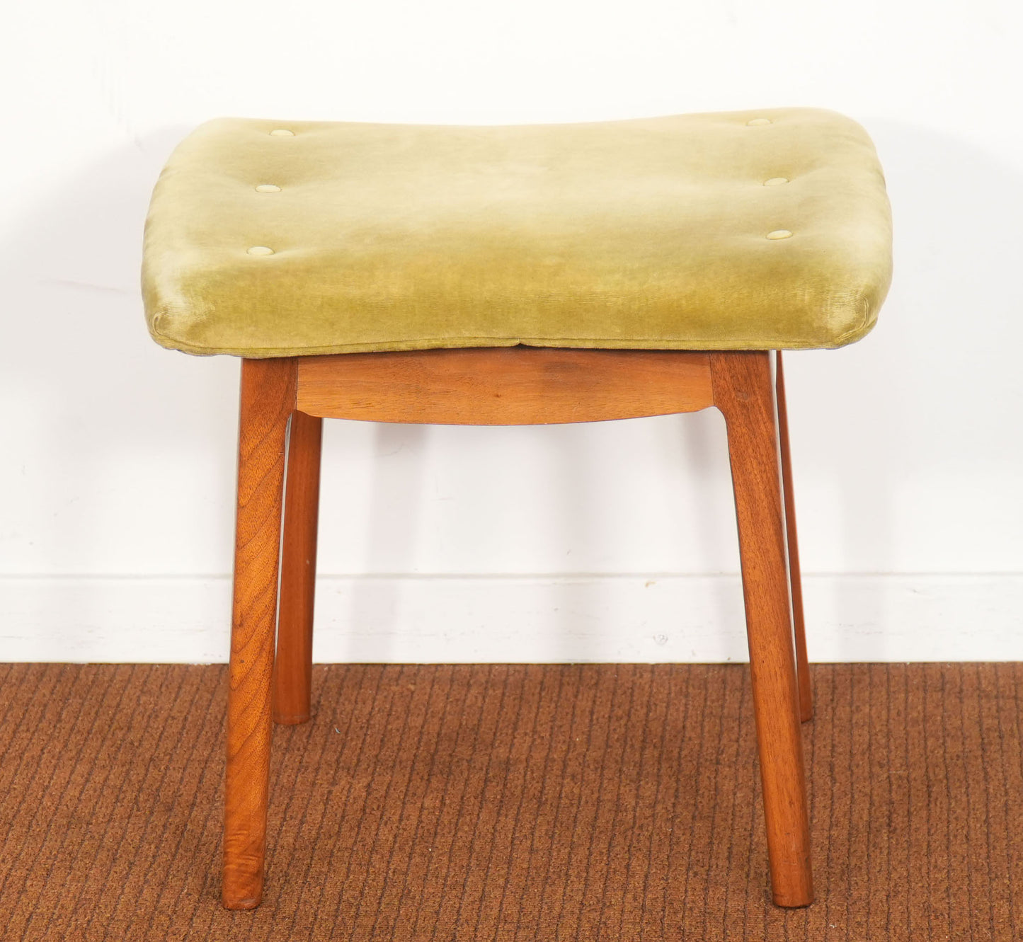 Vintage 1960s Kipp Stewart for Drexel Declaration Footstool or Bench