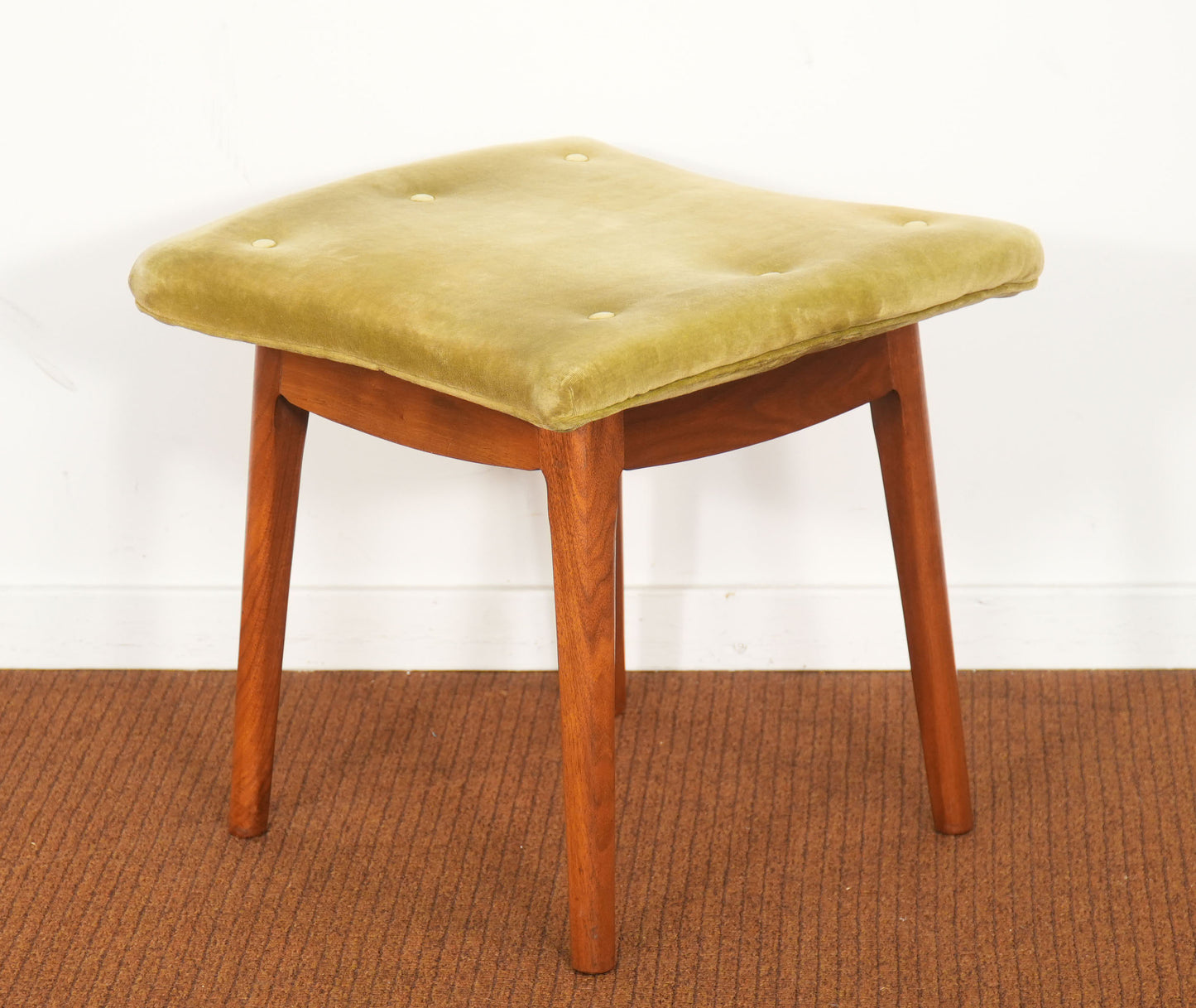 Vintage 1960s Kipp Stewart for Drexel Declaration Footstool or Bench