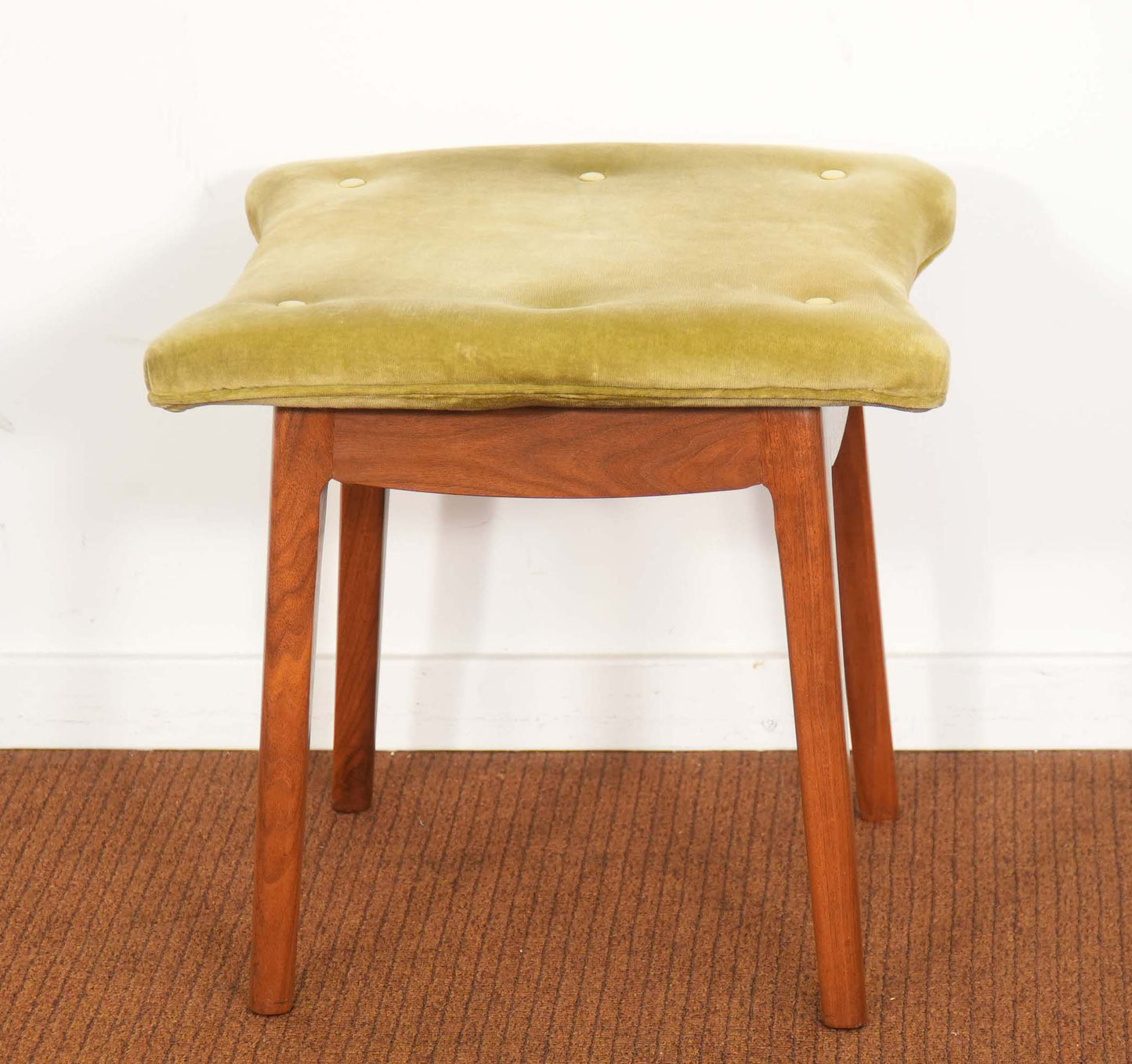 Vintage 1960s Kipp Stewart for Drexel Declaration Footstool or Bench