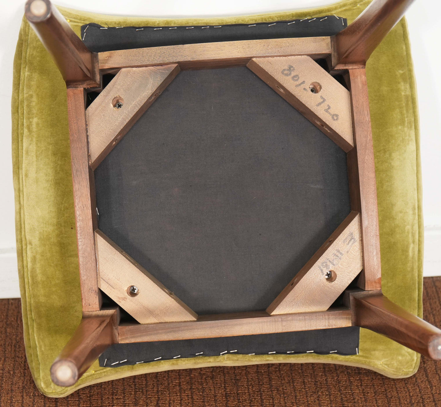 Vintage 1960s Kipp Stewart for Drexel Declaration Footstool or Bench