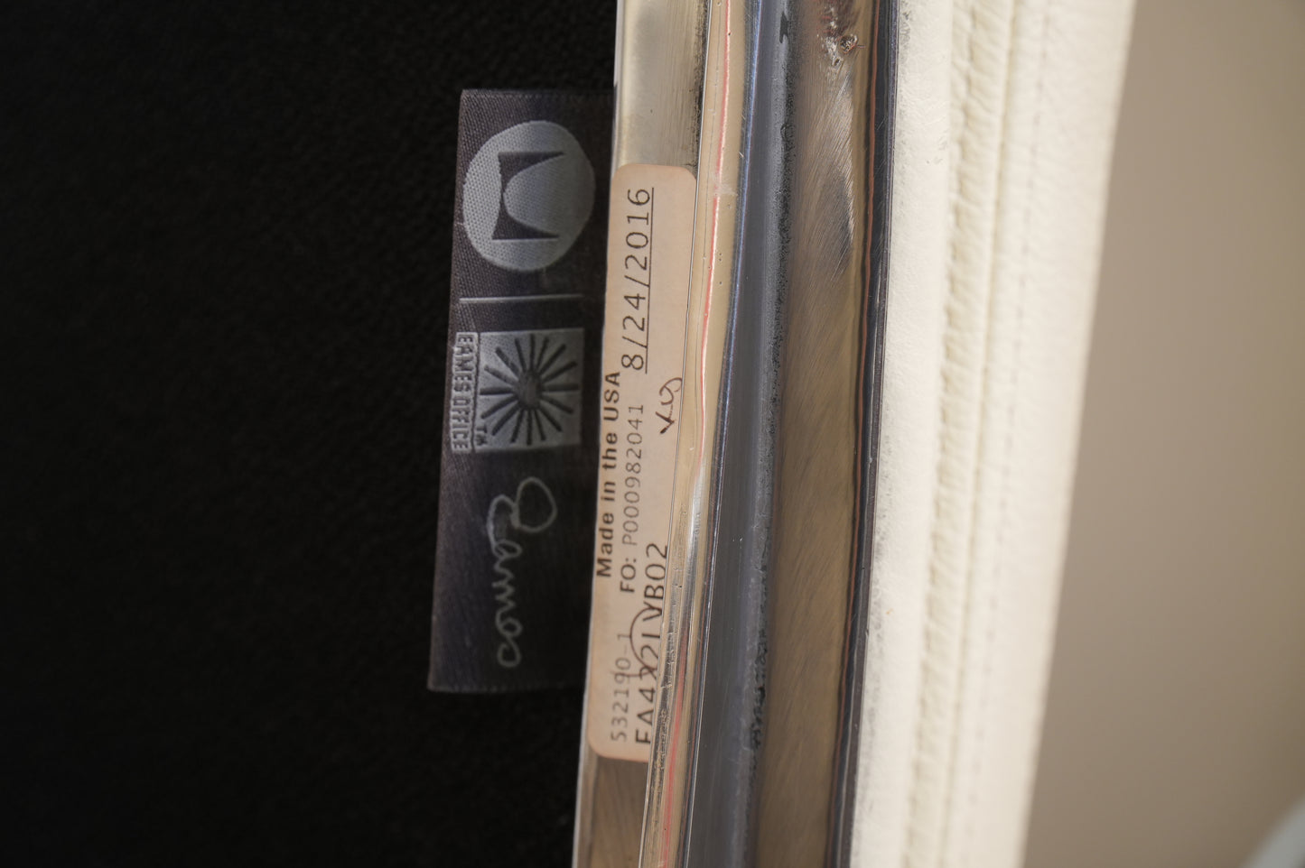 Eames Aluminum Group Soft Pad High Back Lounge Chair and Ottoman Herman Miller 4 Pad