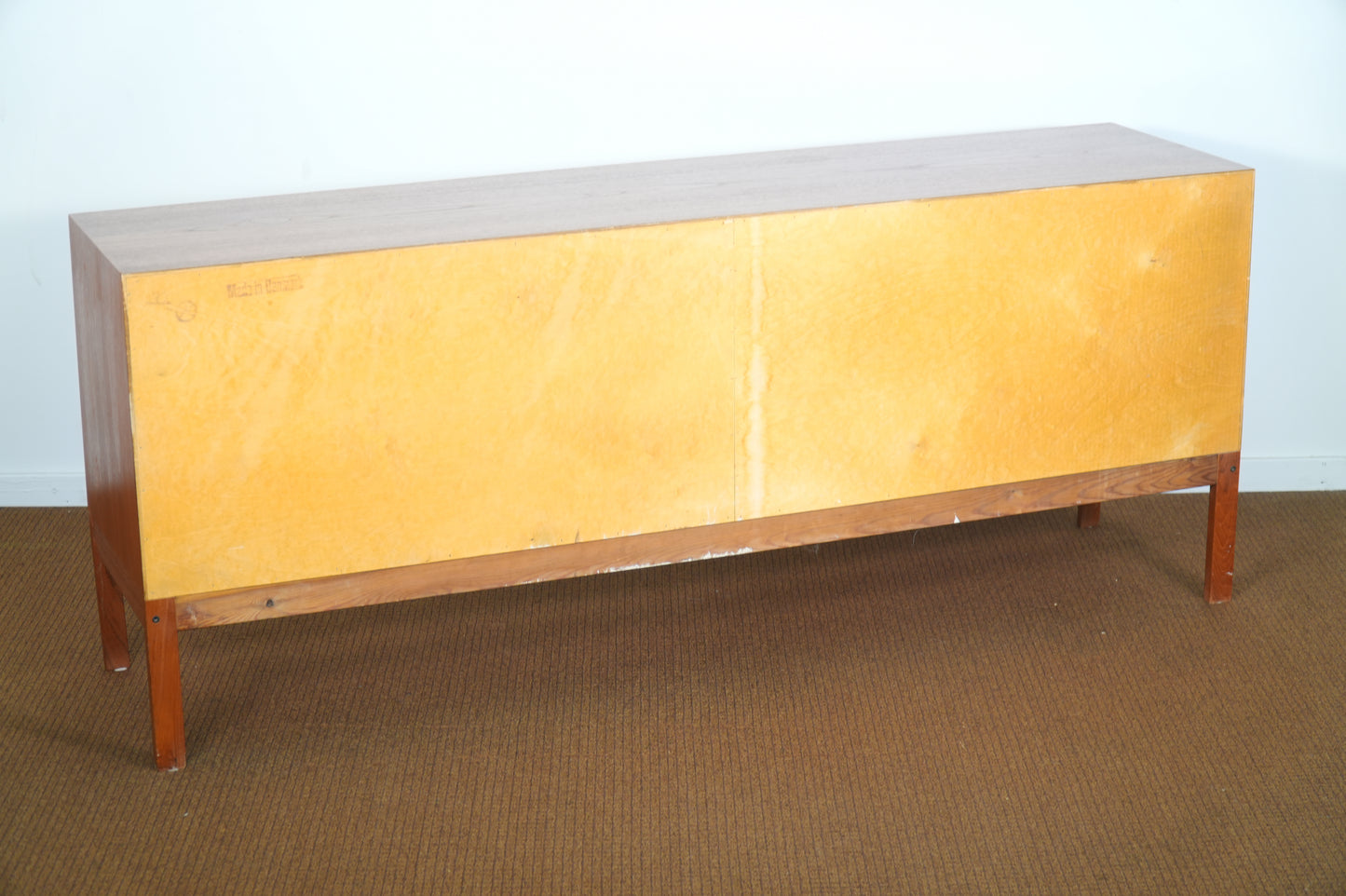 Vintage Danish Mid-Century Arne Wahl Iversen Double Dresser Model 102