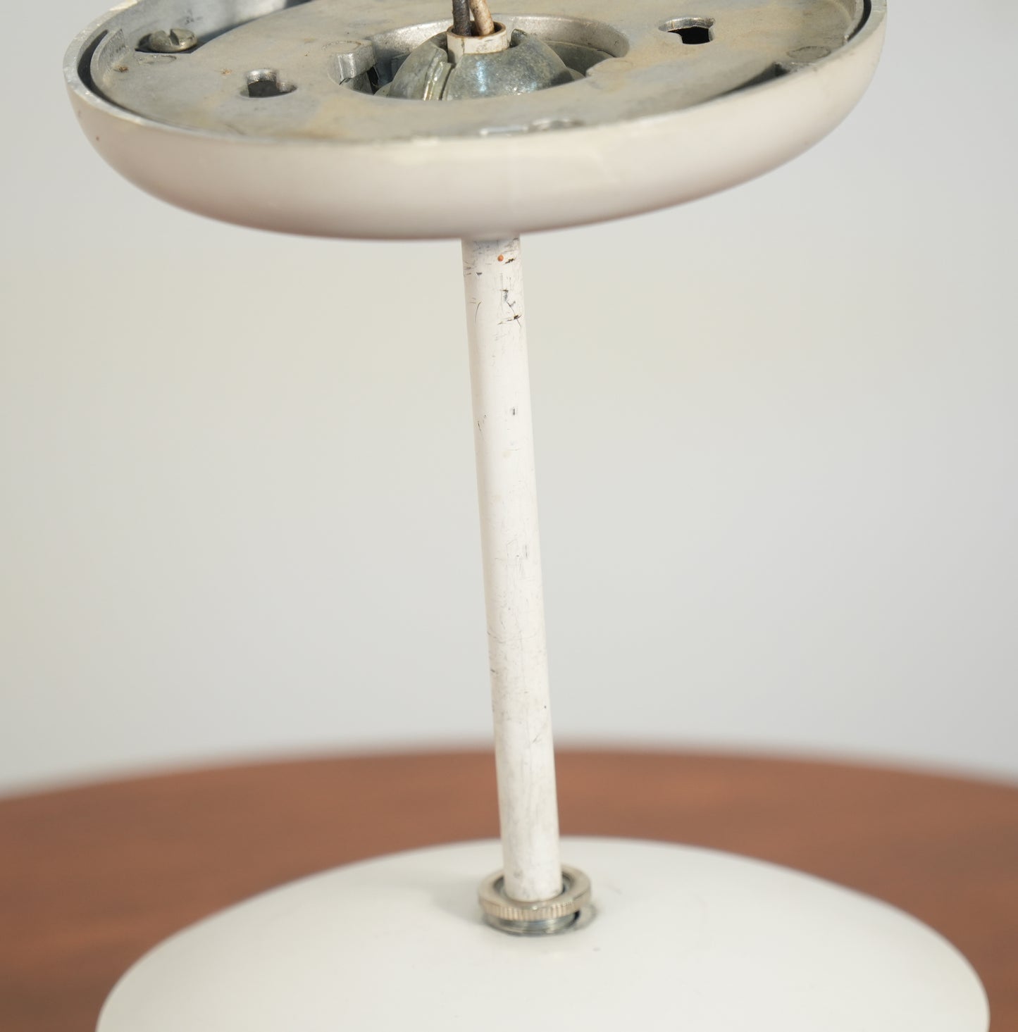 Vintage Prescolite Large 16" Round Globe Fixture