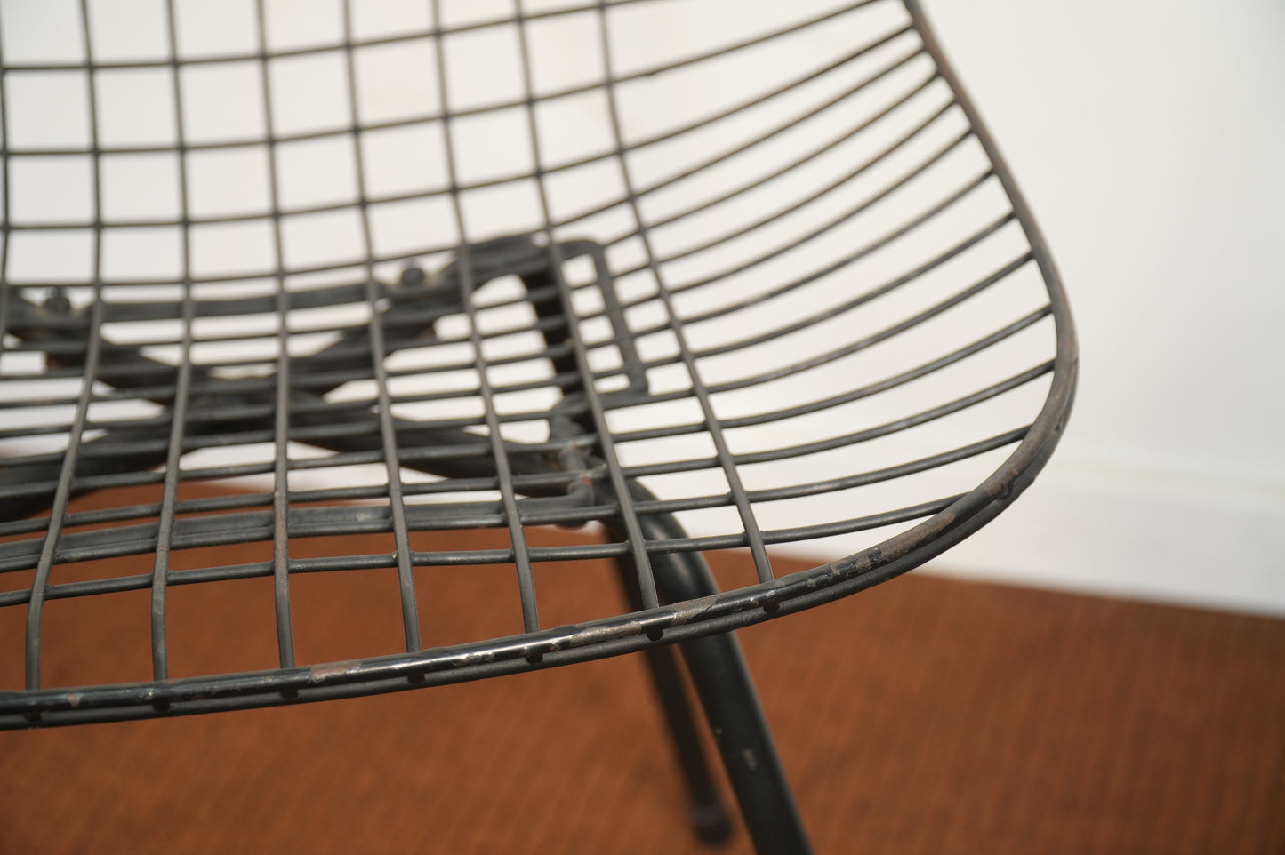 Pair Early 1951 Herman Miller Eames DKX Chairs - 1st Generation - Patent Pending Stamp