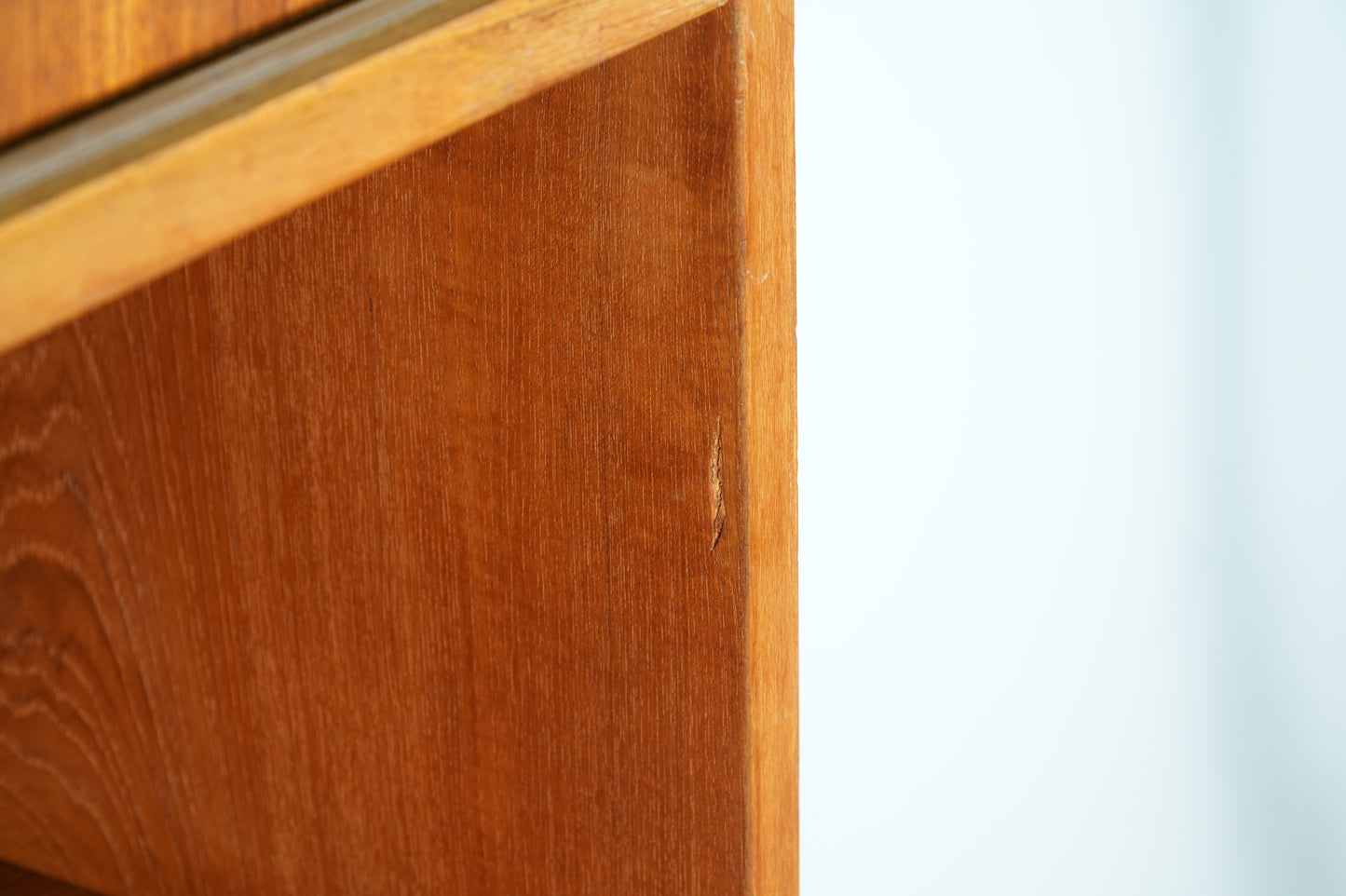 Danish Teak Buffet and Hutch Vitrine by Poul Hundevad