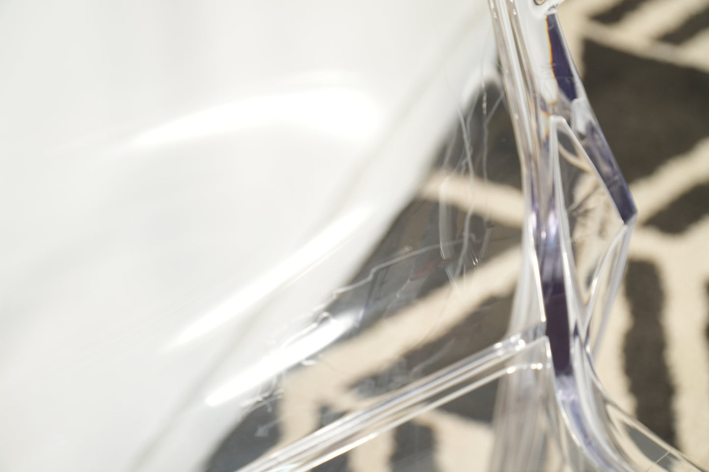 Set 6 Arter & Citton Vanity Chairs for Scab Designs Italy Style of Starck Kartell