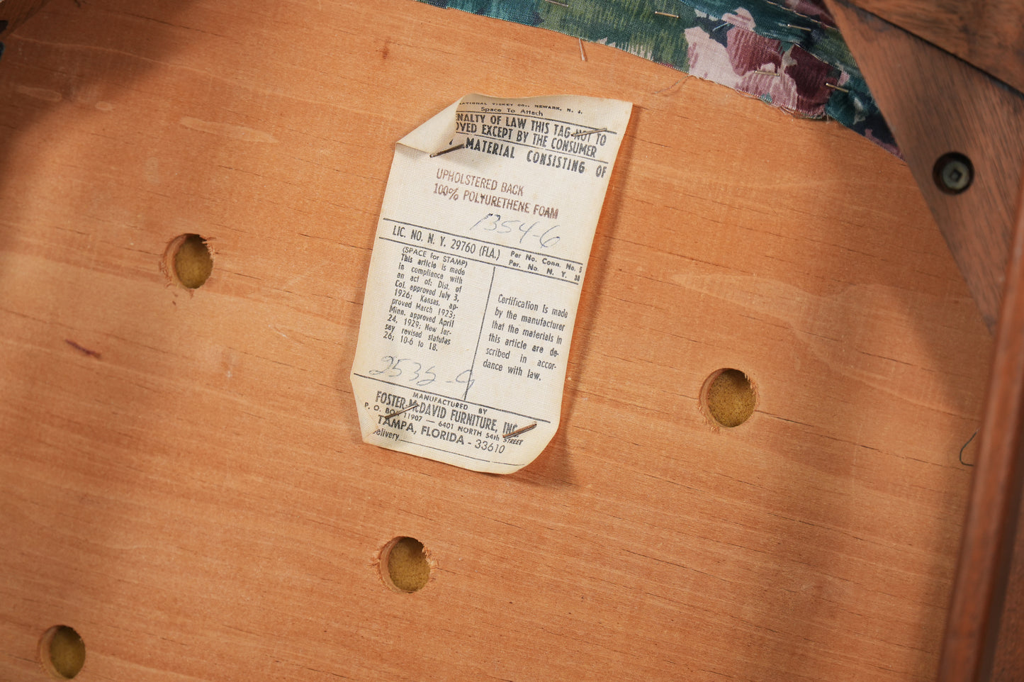 Foster McDavid Mid-Century Walnut Dining Chairs- Set 6