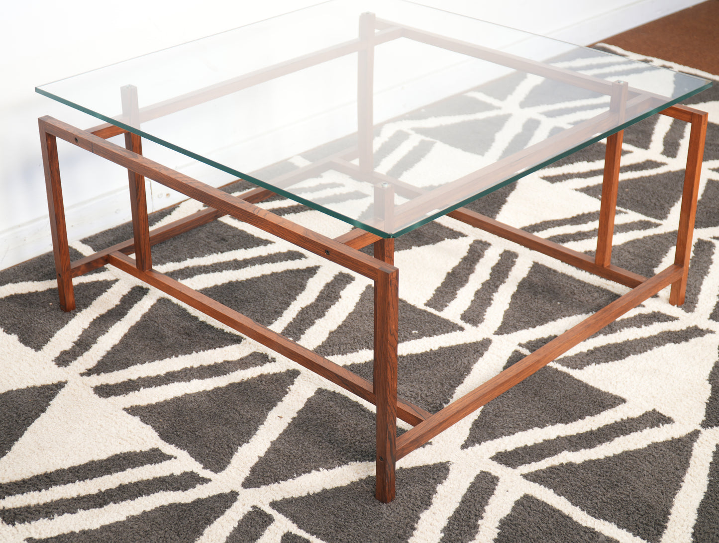 Rosewood Table by Henning Norgaard for Komfort Danish