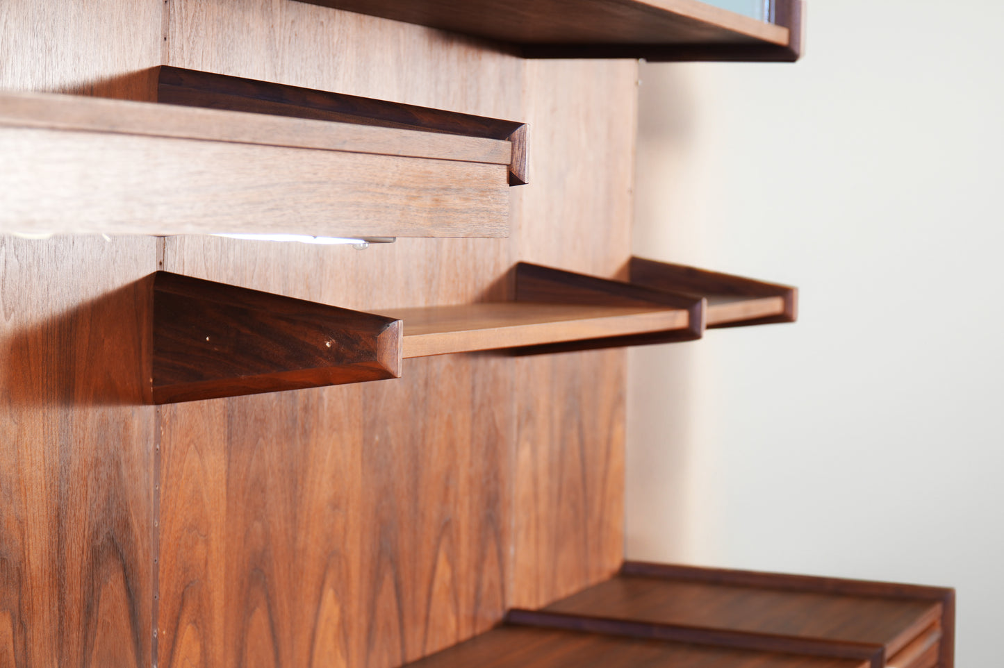 2+ Panel Rosewood Wall Unit PEGA by Juul Christiansen Norway