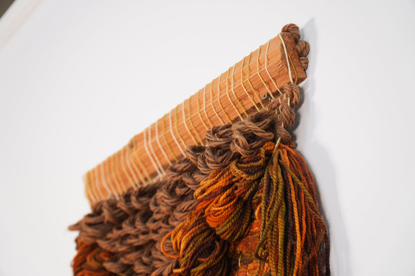 Margo Farrin O’Connor 1970s Fiber Art Wall Hanging