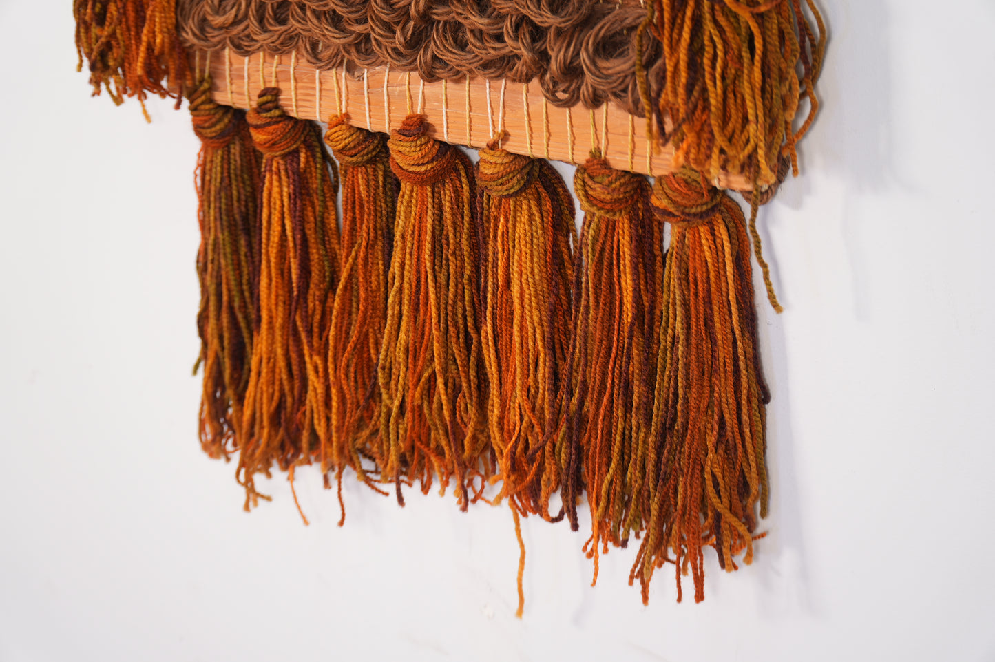 Margo Farrin O’Connor 1970s Fiber Art Wall Hanging