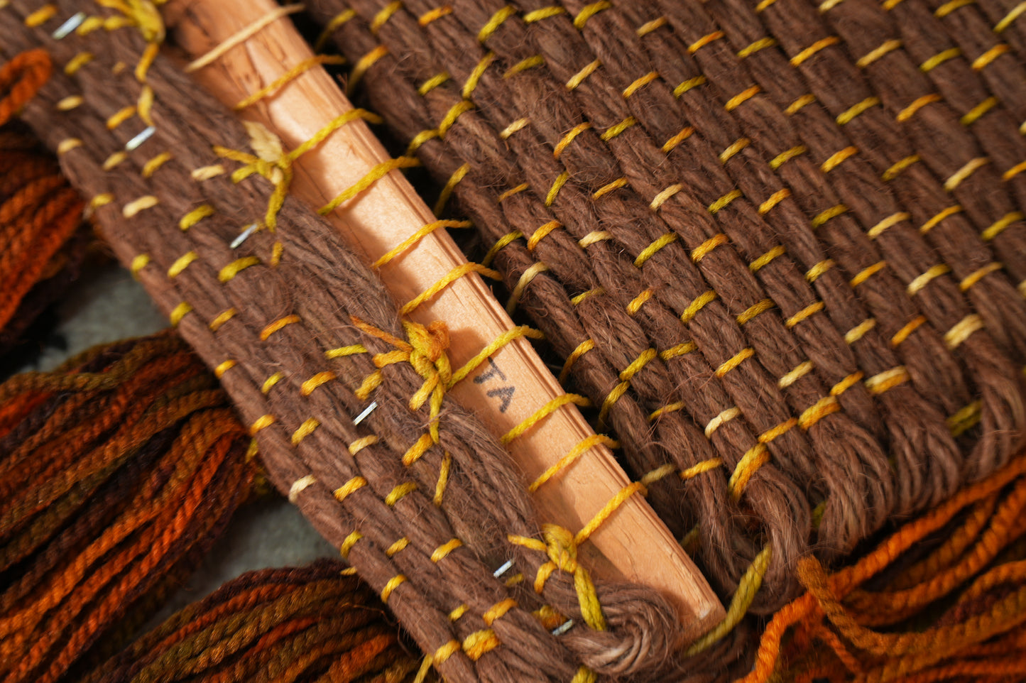 Margo Farrin O’Connor 1970s Fiber Art Wall Hanging