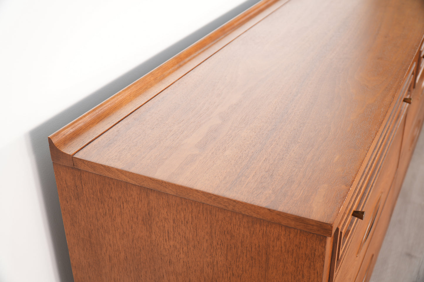 1960s Broyhill Sculptra "Double" Lowboy Dresser