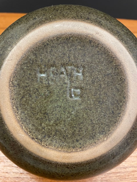 Heath Ceramics 3 Slot Ashtray 4 3/4" Green -Unused