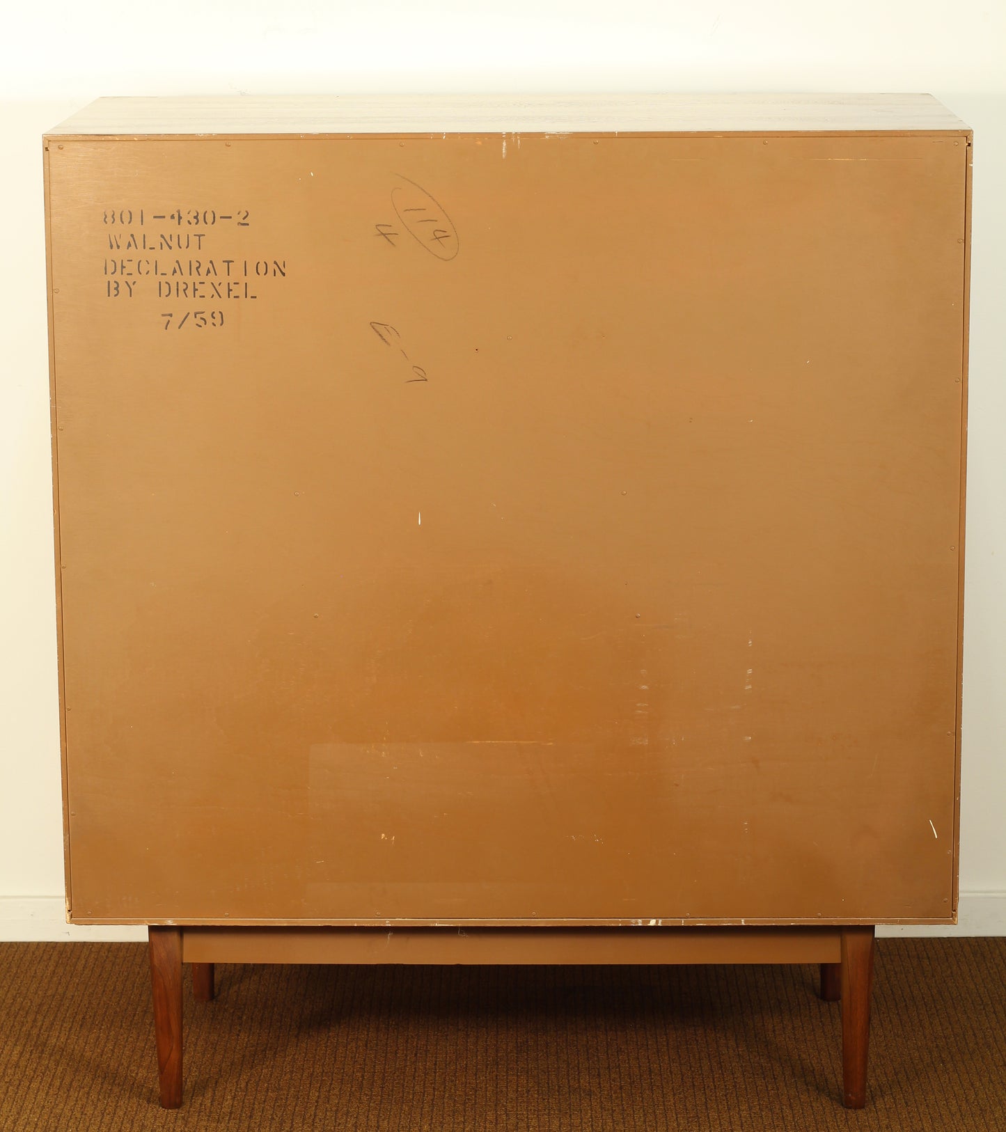 1960s Drexel Declaration Model 801-430 Walnut Chest