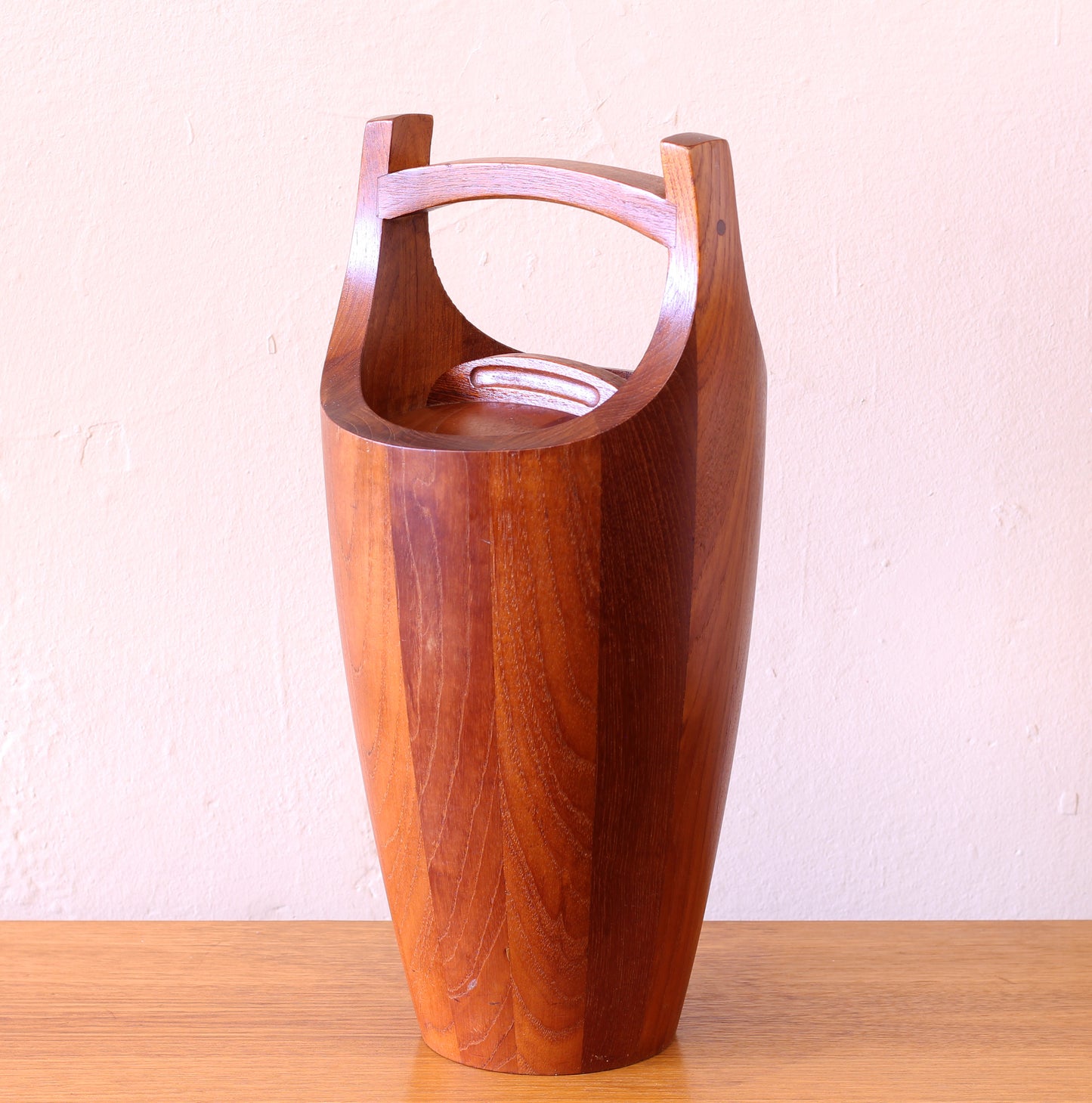 Jens Quistgaard for Dansk Danish Teak Ice Bucket