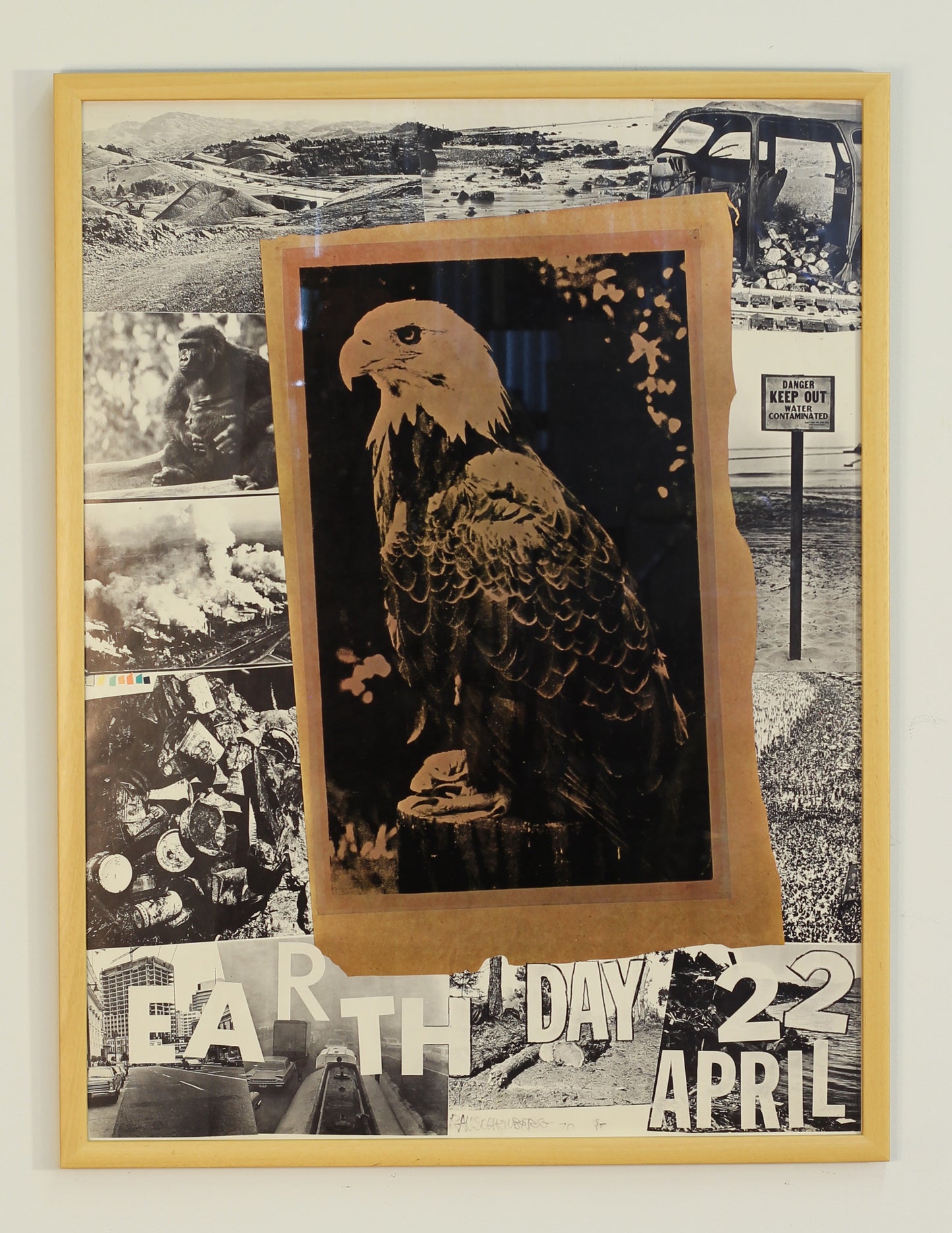 Robert Rauschenberg - Original Earth Day Poster - 1970