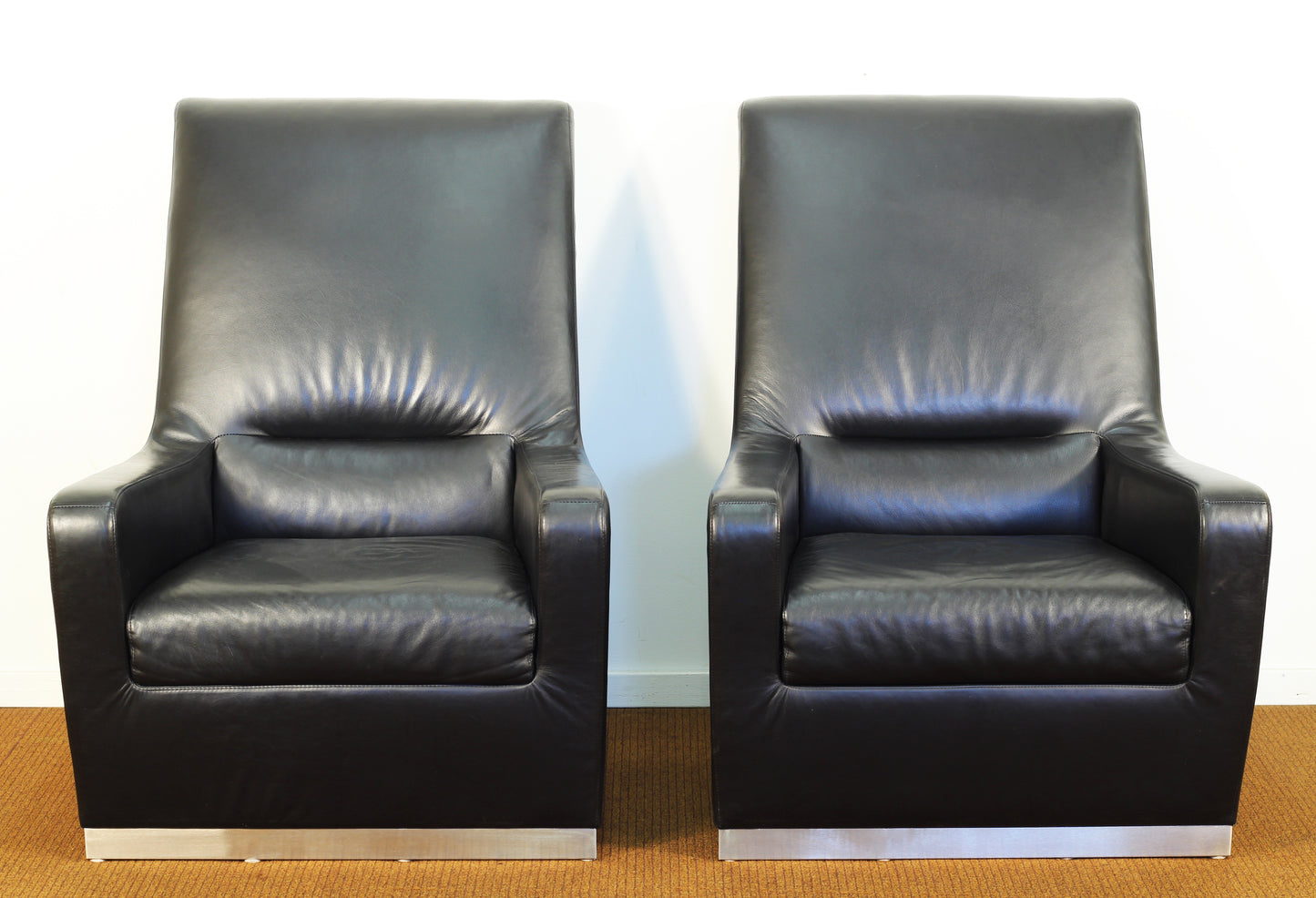 Pair American Leather "Niagra" Chairs