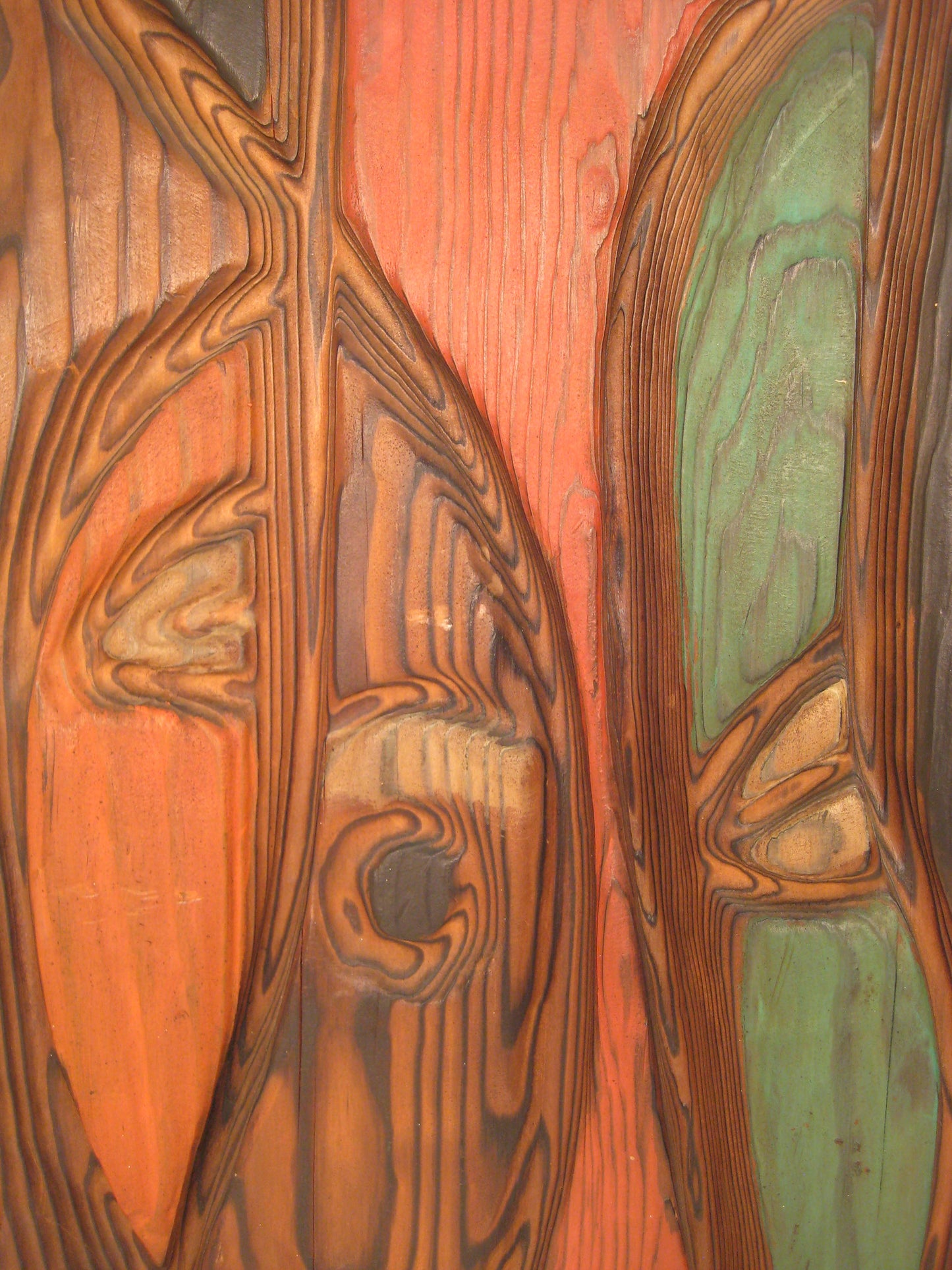 Witco-Style Framed Abstract Mid Century