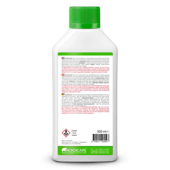 Nordicare Teak Oil - 250ml