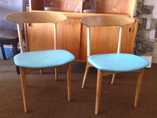 Set of Eight Danish Modern Dining Chairs