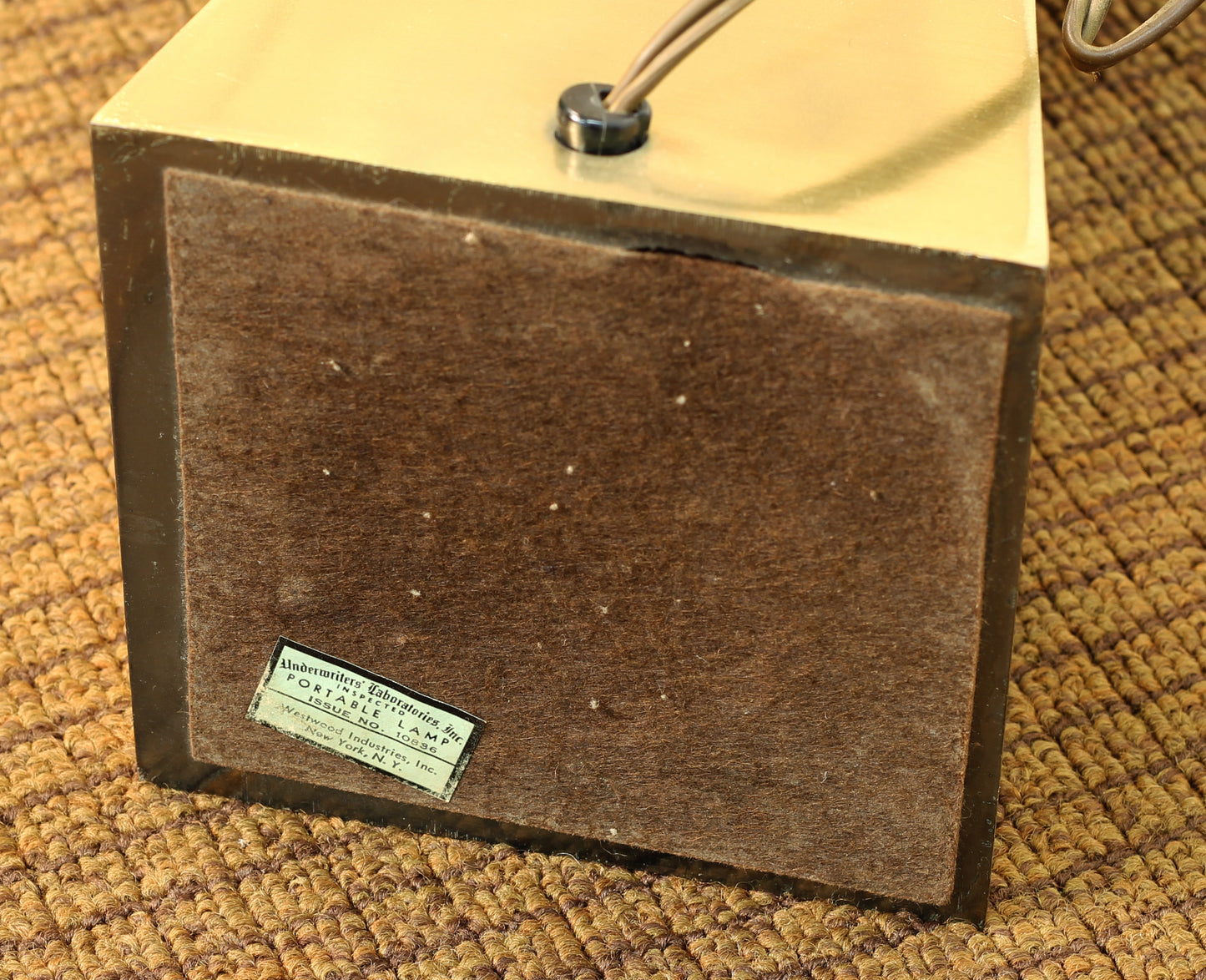 Brass Pineapple Lamps by Westwood Industries - a Pair