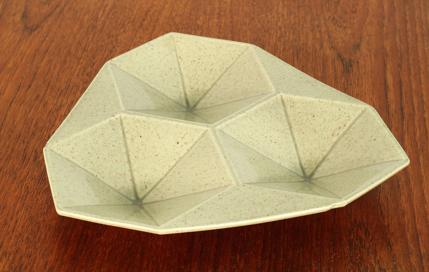 1960s Prismatique #801 Platter Red Wing Pottery