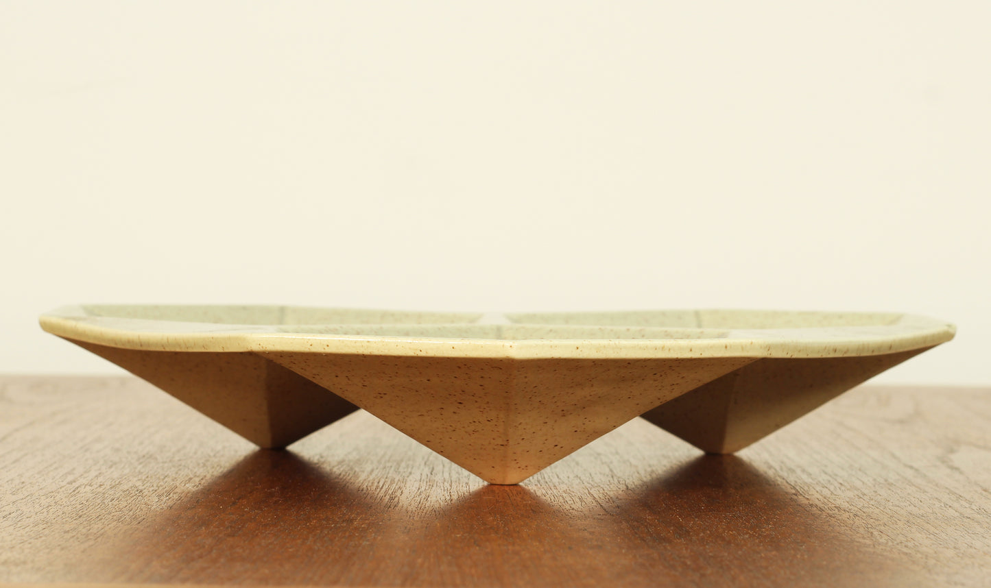 1960s Prismatique #801 Platter Red Wing Pottery