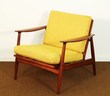 1960s MM Moreddi Danish Teak Lounge Chair