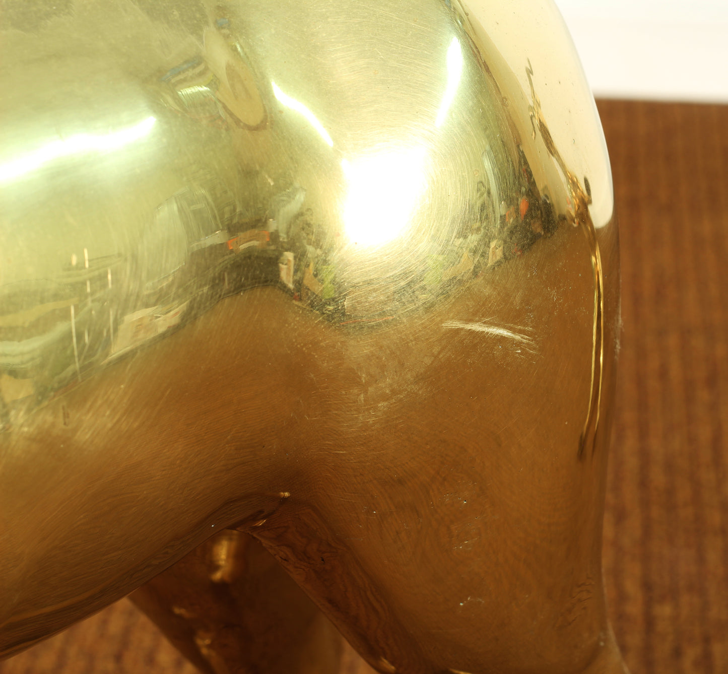 Vintage Brass Antelope Statues Sculptures- Set of 2
