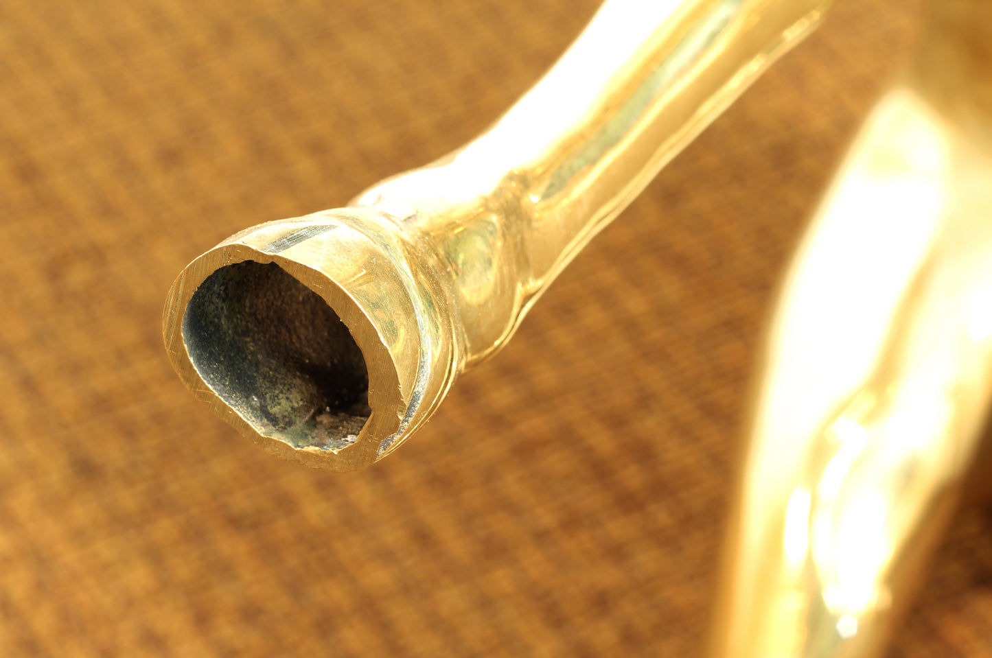 Vintage Brass Antelope Statues Sculptures- Set of 2