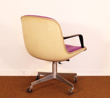 1970s Steelcase Rolling Chairs - Set of Six