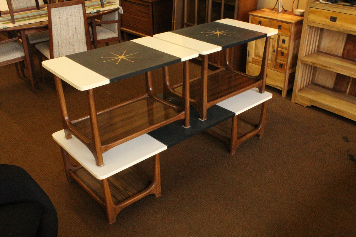 Mid century coffee and end tables deals
