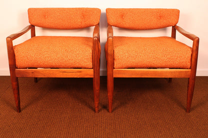 Adrian Pearsall for Craft Associates #834-C Lounge Chairs- Pair