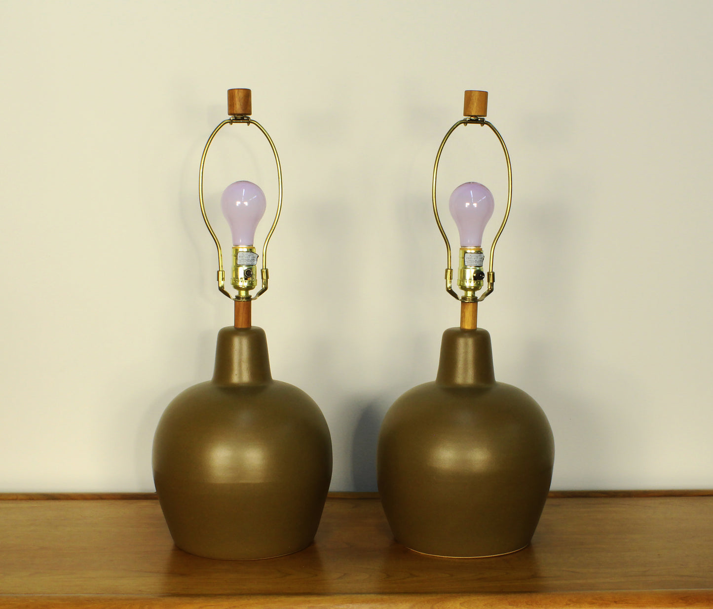 Modernist Lamps by Martz Marshall Studios - A Pair
