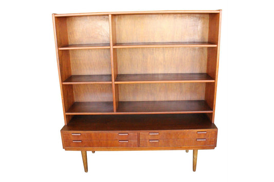 Hundevad Vintage Danish Teak Cabinet & Bookcase