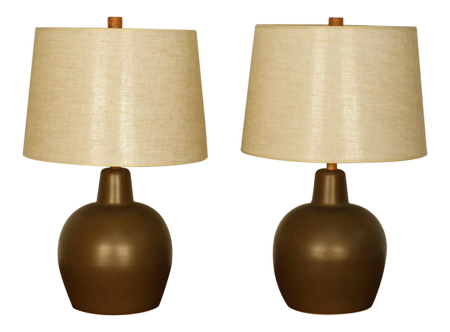 Modernist Lamps by Martz Marshall Studios - A Pair