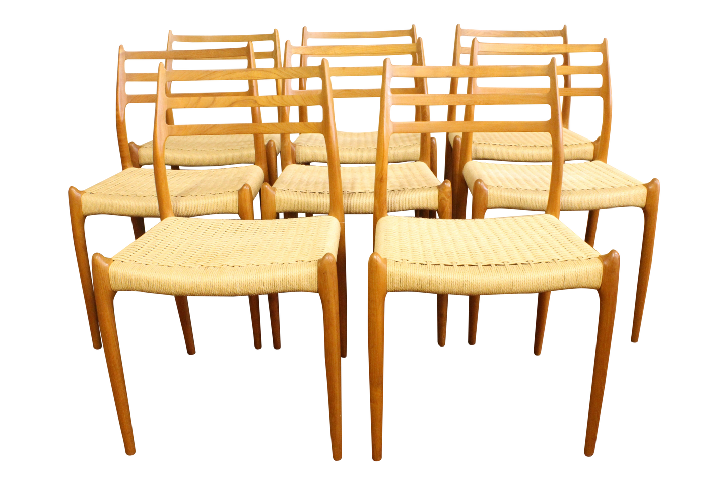 Moller Model 78 Chairs - Set (8)