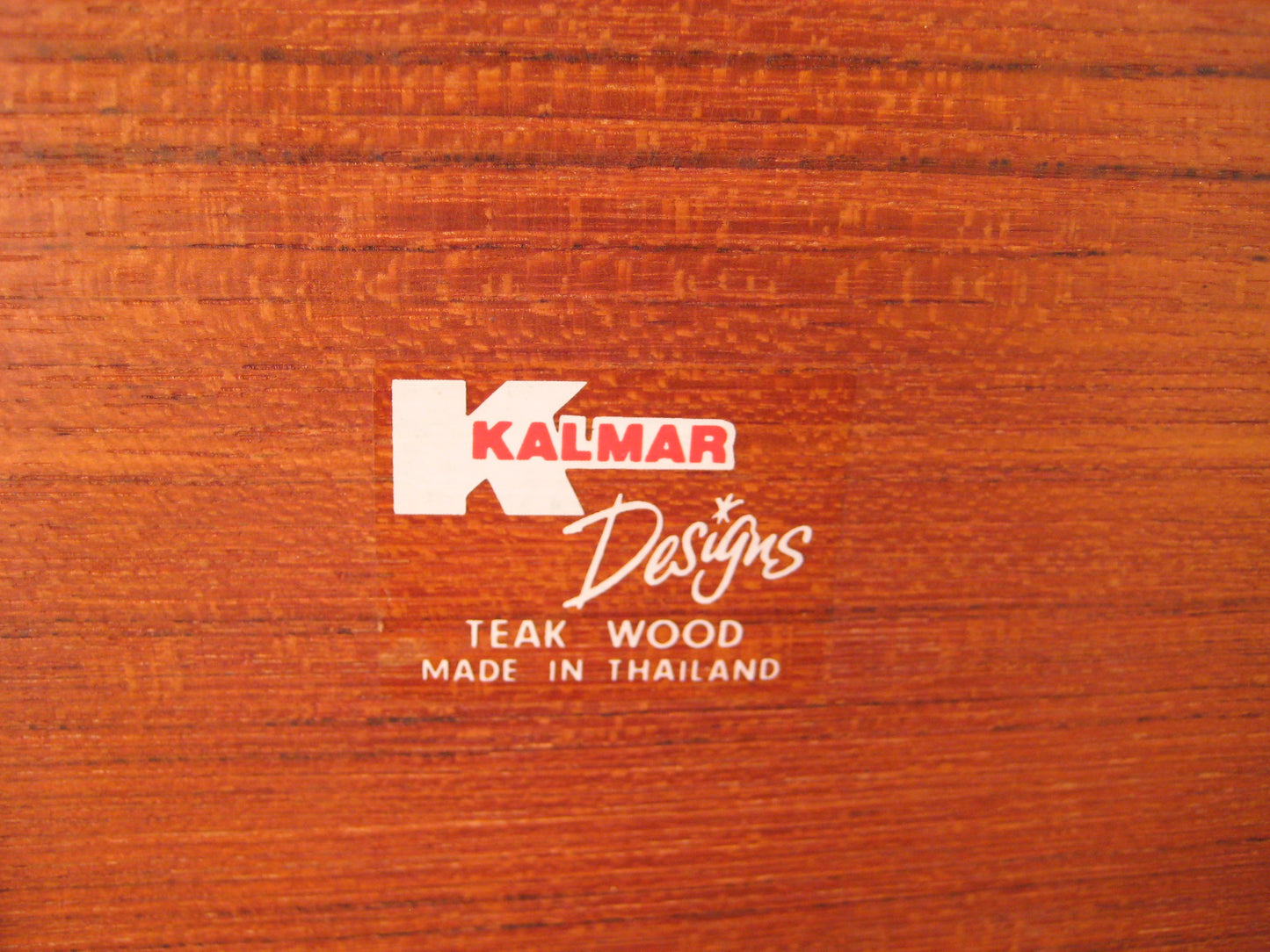 Teak Cassette Holder