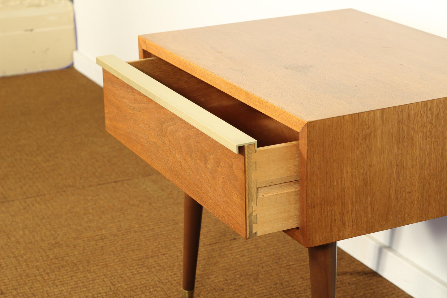 1950s John Keal for Brown Saltman Nightstand