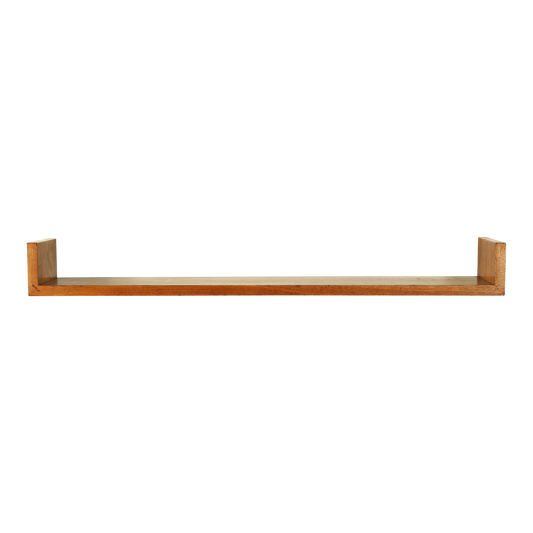 1950s Mel Smilow Floating Walnut Shelf
