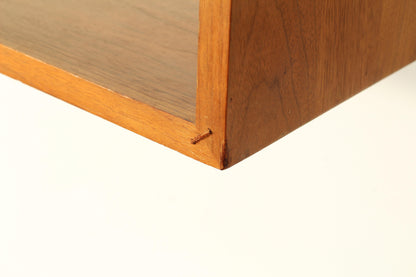 1950s Mel Smilow Floating Walnut Shelf