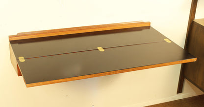 1960s Danish Teak Arne Hovmand-Olsen Wall-Mount Desk or Console Table