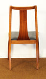 1960s Mid-Century Walnut Dining Chairs- Set of 4